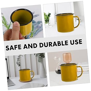 Amazon | HAKIDZEL 2個多目的ドリンクカップ 鉄製 ティーカップ